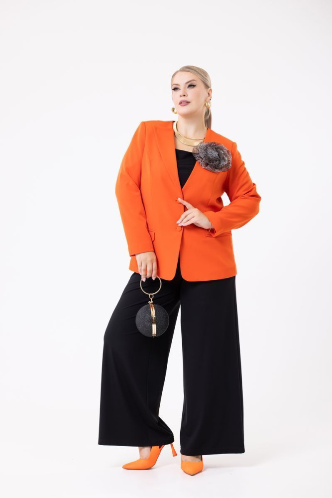 173067_Оранжевый_1 жакет,133158-1_шоколадный брюки (2)_result