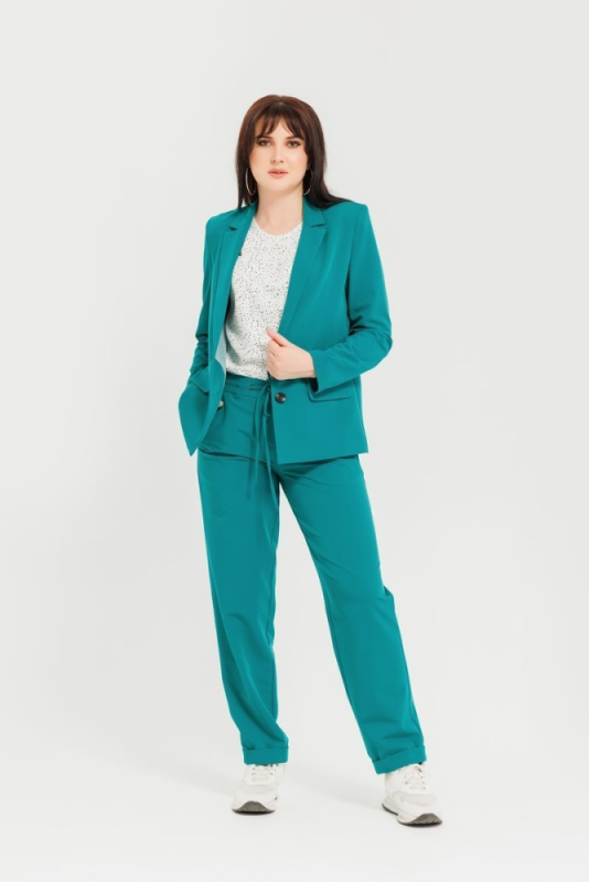 172186_зелёный_1 жакет, 172190_зелёный_1 брюки