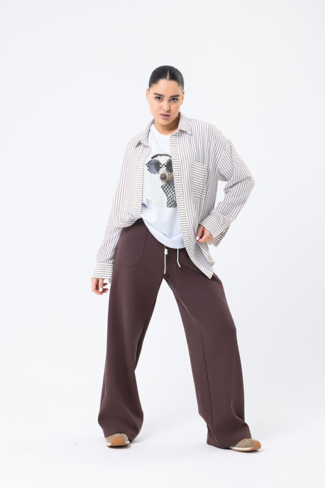 14165_бело-бежевая полоска_2 рубашка, 14154_коричневый _5 брюки_result