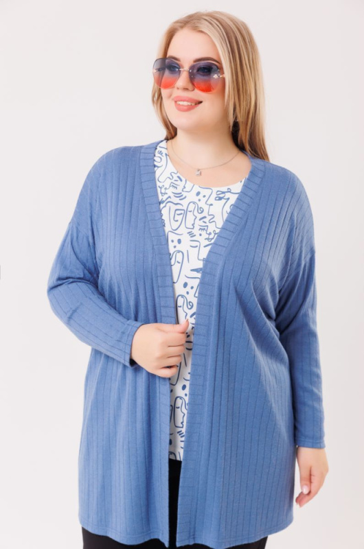 15153-1_голубой_2 кардиган