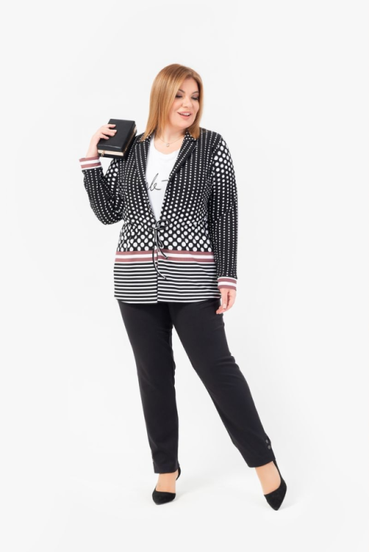 172007-1_чёрный-1 жакет, 172016-1_чёрный, брюки