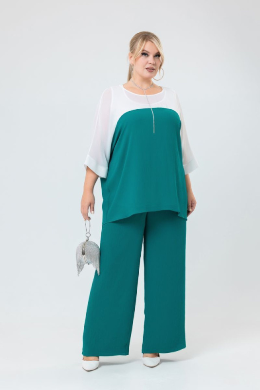 132900-1_изумрудный_1 блуза,132924-1_изумрудный_2 брюки_result