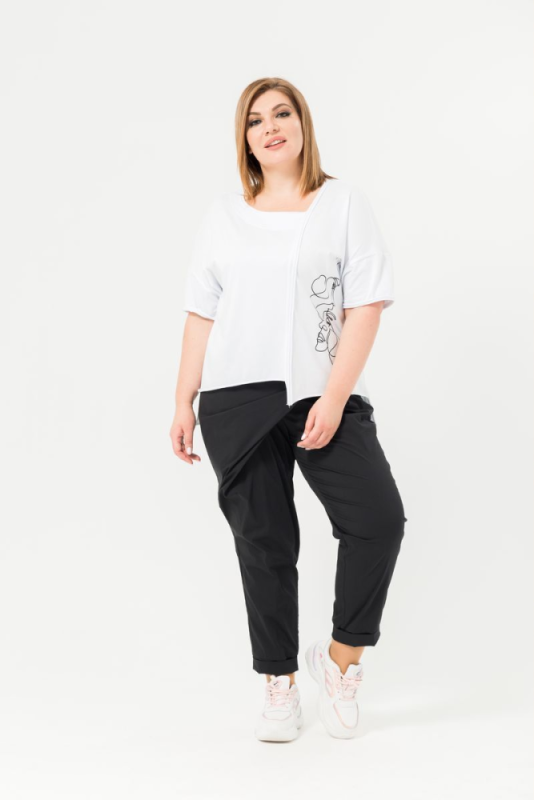 132109-1_белый_2 футболка, 132112-1_4 брюки